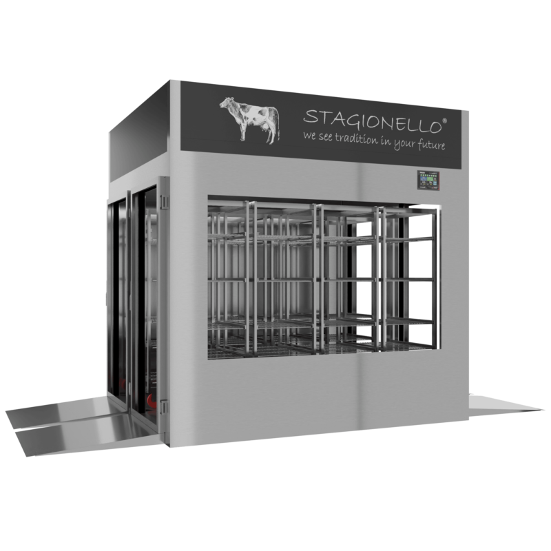 Stagionello® Meat Curing Device 1200 Kg Tunnel GLASS DOOR - Image 2