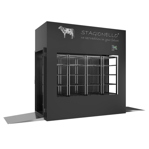 Stagionello® Meat Curing Device 600 Kg Tunnel GLASS DOOR