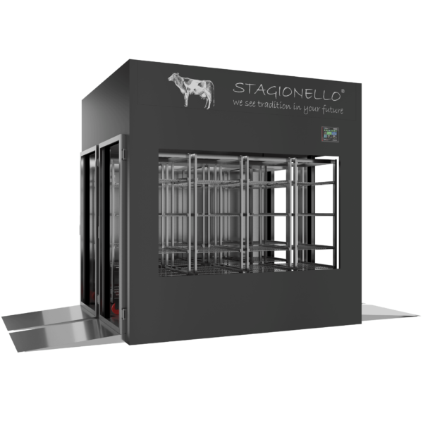 Stagionello® Meat Curing Device 1200 Kg Tunnel GLASS DOOR