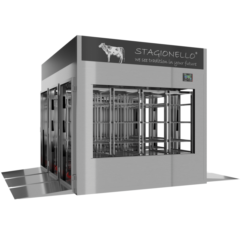 Stagionello® Meat Curing Device 1800 Kg Tunnel GLASS DOOR - Image 2