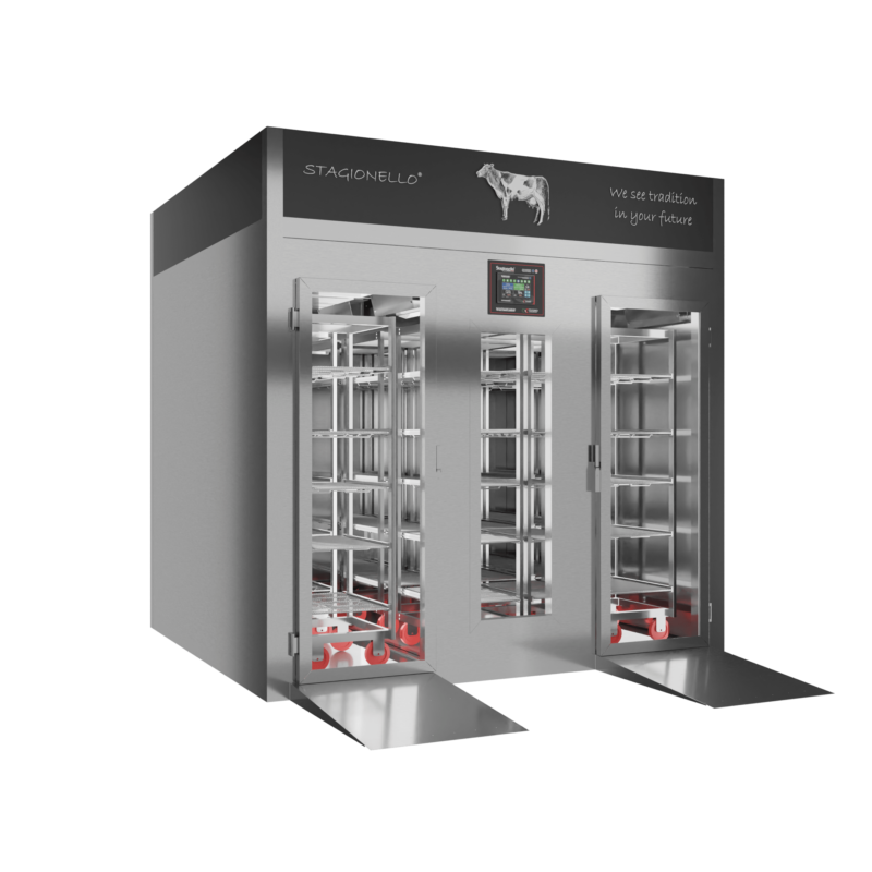 Stagionello® Meat Curing Device 1200 Kg Walk-in GLASS DOOR - Image 2