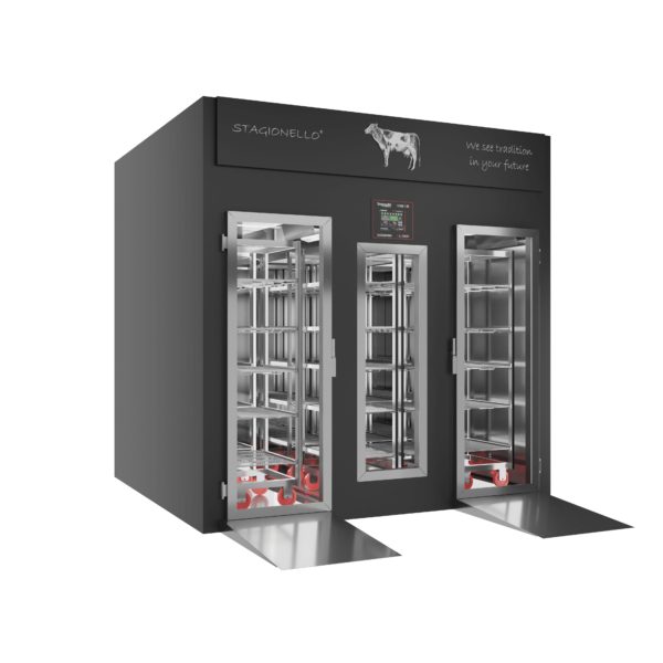 Stagionello® Meat Curing Device 1200 Kg Walk-in GLASS DOOR