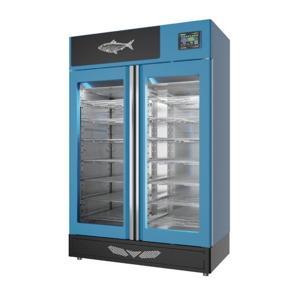 Stagionello® Fish Curing Device 200 Kg glass door