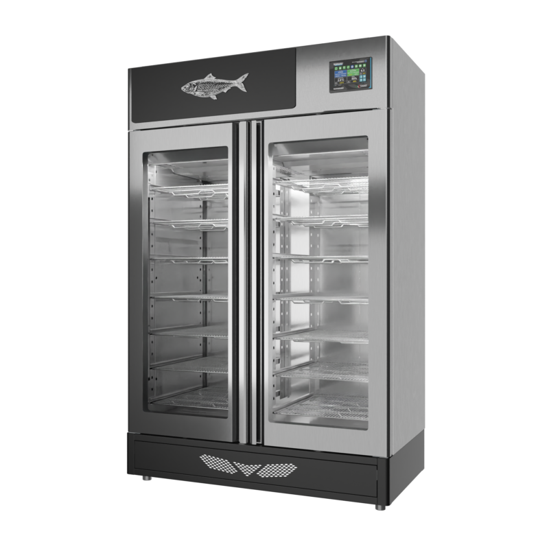 Stagionello® Fish Curing Device 200 Kg glass door - Image 4