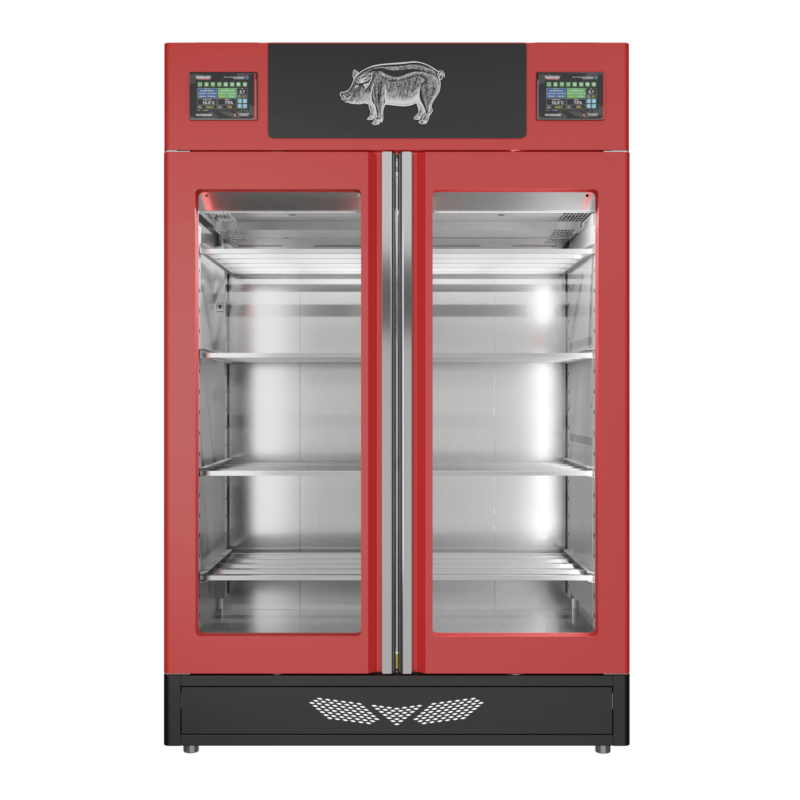 Stagionello® Salami Curing Device Twin 100+100 Kg glass door - Image 2