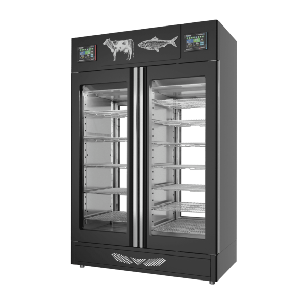 Stagionello® Meat Curing Device Combo 100+100 Kg Meat/Fish 2 GLASSES