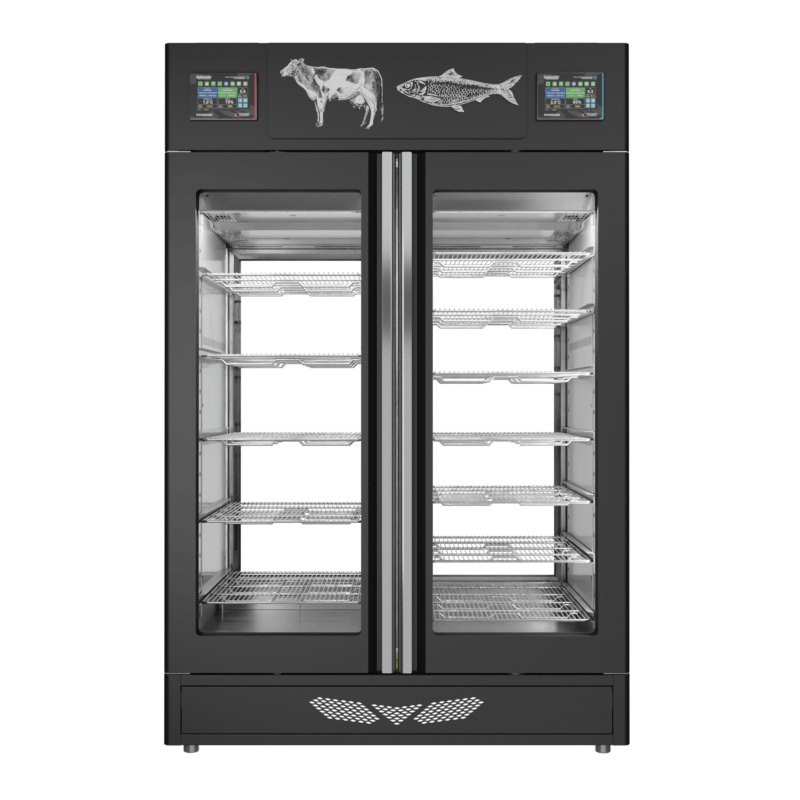 Stagionello® Meat Curing Device Combo 100+100 Kg Meat/Fish 2 GLASSES - Image 2