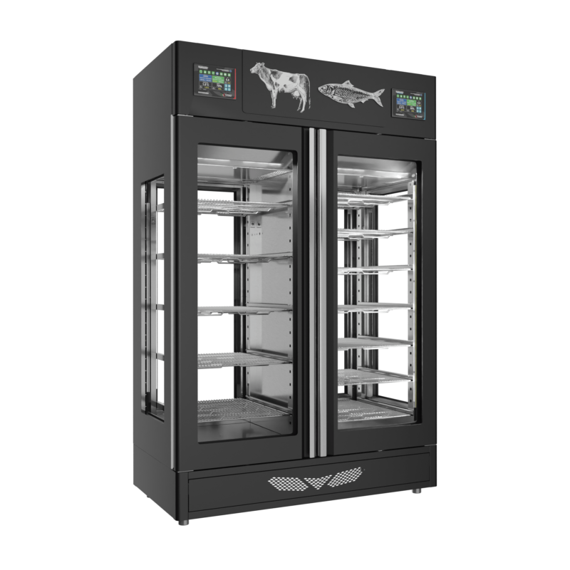 Stagionello® Meat Curing Device Combo 100+100 Kg Meat/Fish 4 GLASSES - Image 3