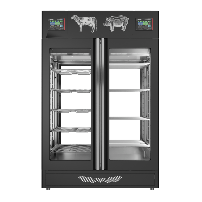Stagionello® Meat Curing Device Combo 100+100 Kg Meat/Salami 4 GLASSES - Image 2