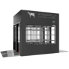 Stagionello® Meat Curing Device 1200 Kg Tunnel 4 GLASSES