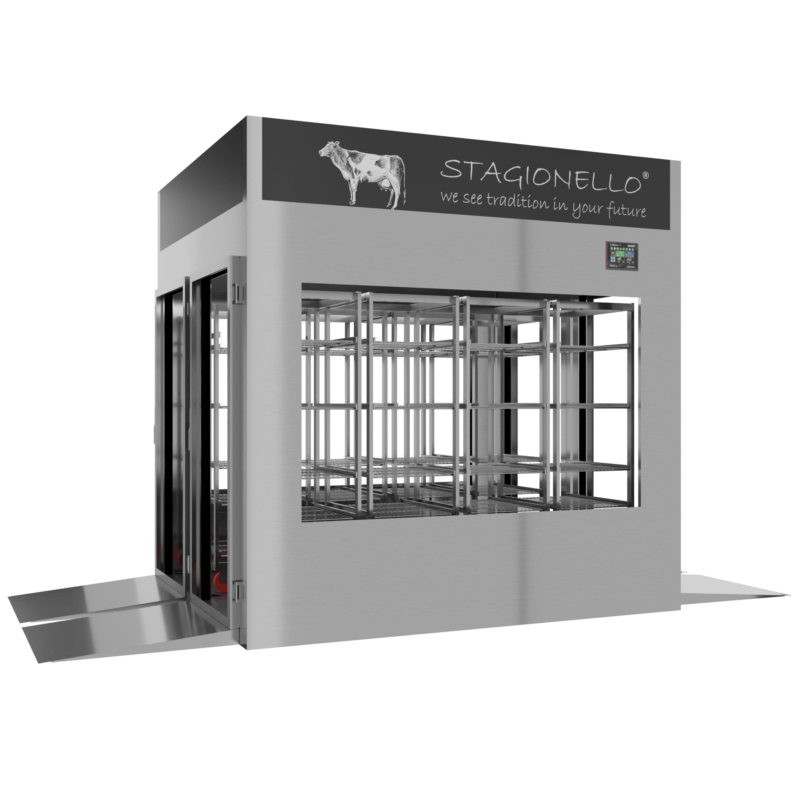 Stagionello® Meat Curing Device 1200 Kg Tunnel 4 GLASSES - Image 2