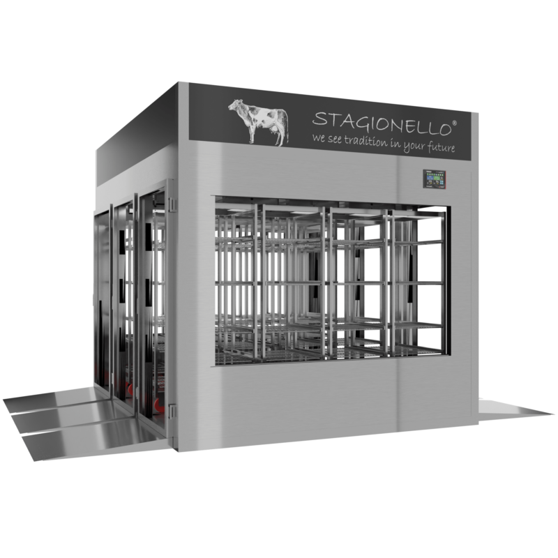 Stagionello® Meat Curing Device 1800 Kg Tunnel 4 GLASSES - Image 2