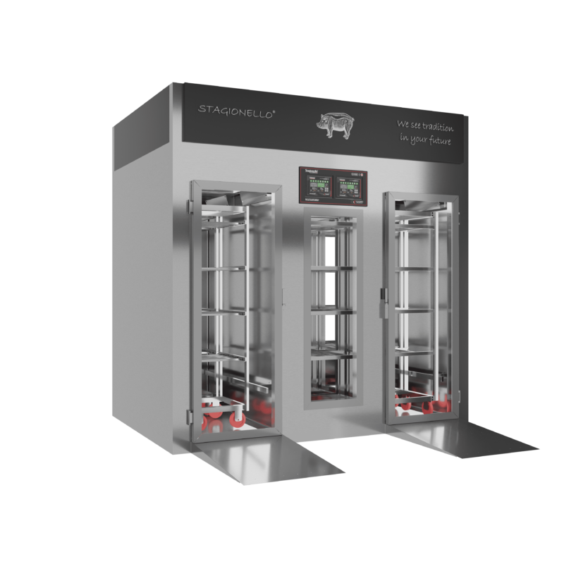 Stagionello® Salami Curing Device 200/600 Kg Walk-in 2 GLASSES - Image 3