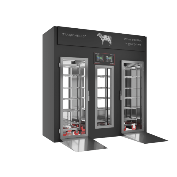 Stagionello® Meat Curing Device Walk-in 100+300 kg 2 GLASSES