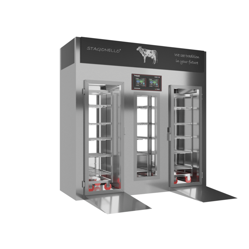 Stagionello® Meat Curing Device Walk-in 100+300 kg 2 GLASSES - Image 3