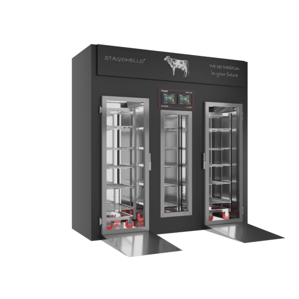 Stagionello®Meat Curing Device Walk-in 100+300 kg GLASS DOOR