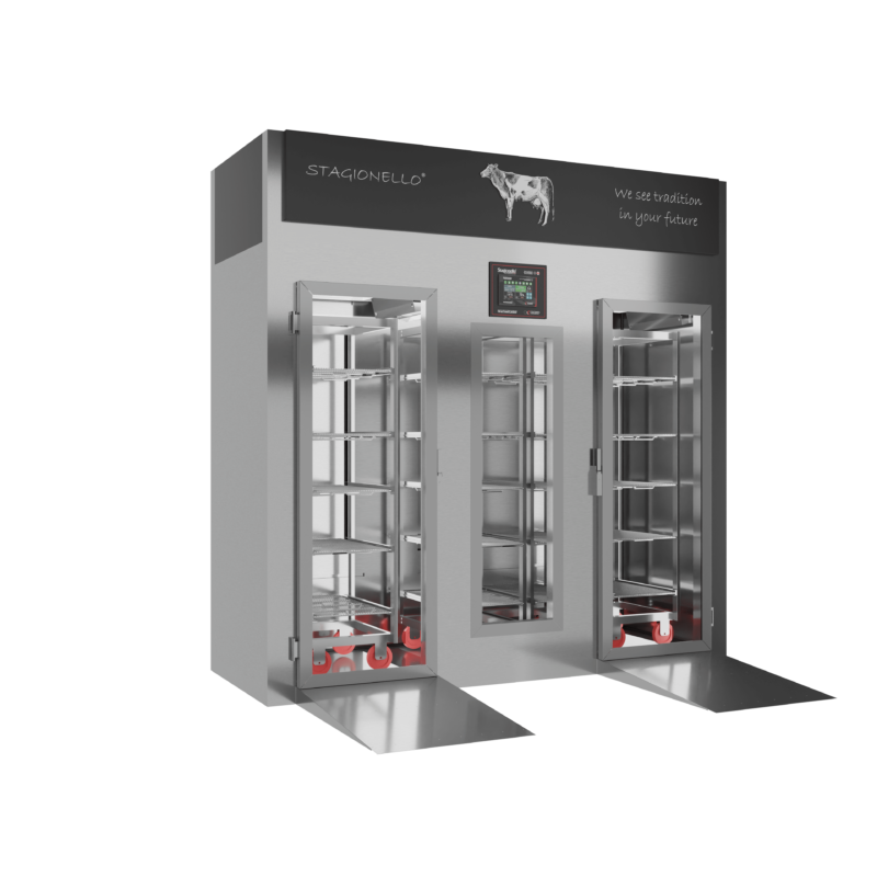Stagionello®Meat Curing Device Walk-in 100+300 kg GLASS DOOR - Image 2