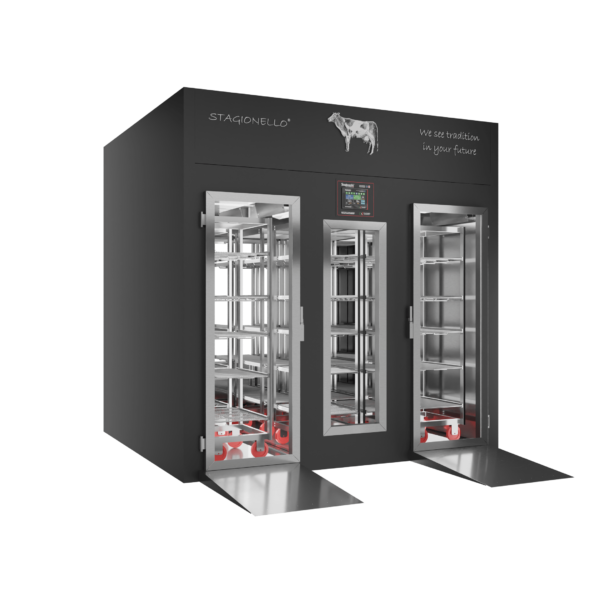 Stagionello® Meat Curing Device 1200 Kg Walk-in 2 GLASSES