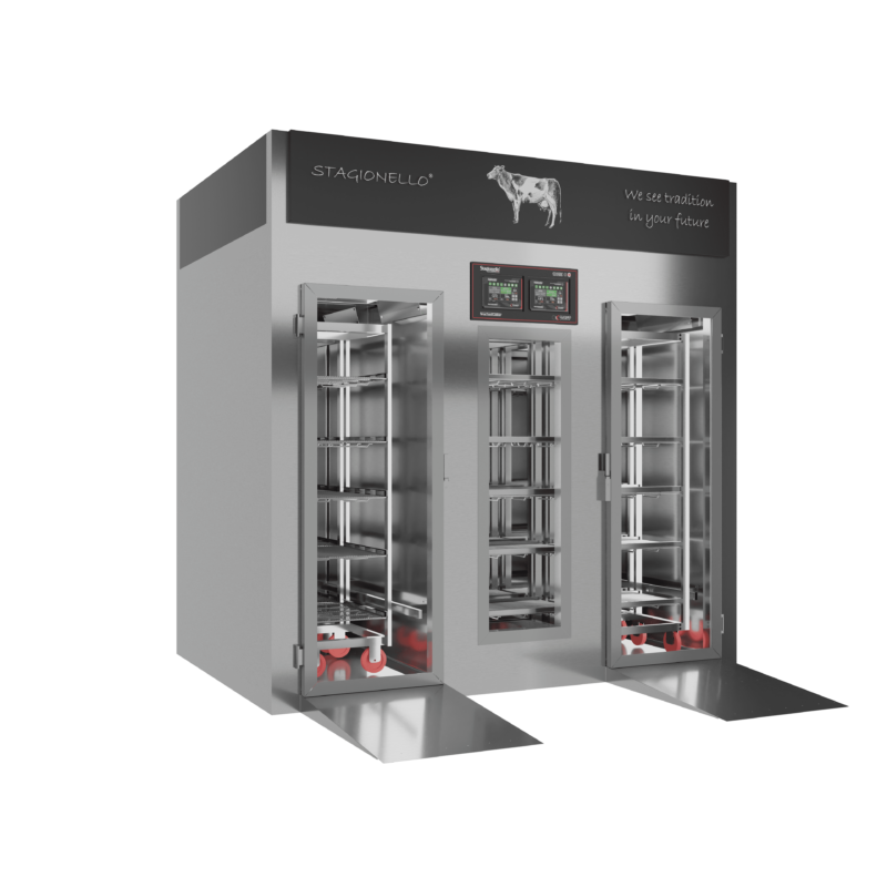 Stagionello® Meat Curing Device 200/600 Kg Walk-in GLASS DOOR - Image 2