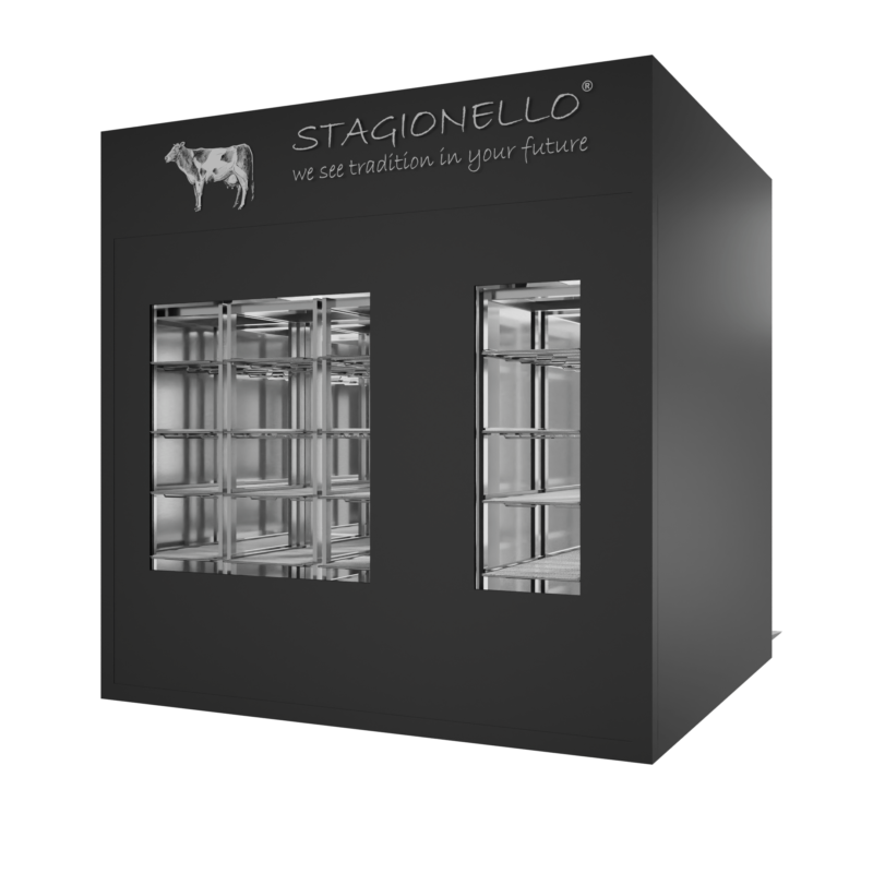 Stagionello® Meat Curing Device Walk-in 300+900 kg 2 GLASSES - Image 2