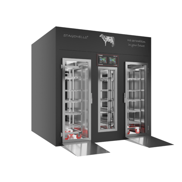 Stagionello® Meat Curing Device Walk-in 300+900 kg 2 GLASSES