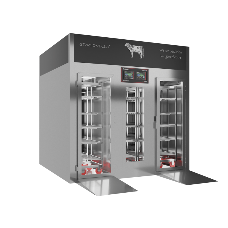 Stagionello® Meat Curing Device Walk-in 300+900 kg GLASS DOOR - Image 2