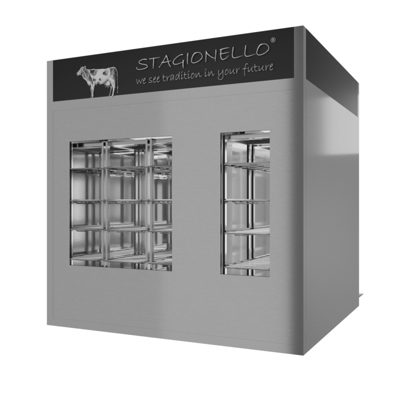Stagionello® Meat Curing Device Walk-in 300+900 kg 2 GLASSES - Image 4