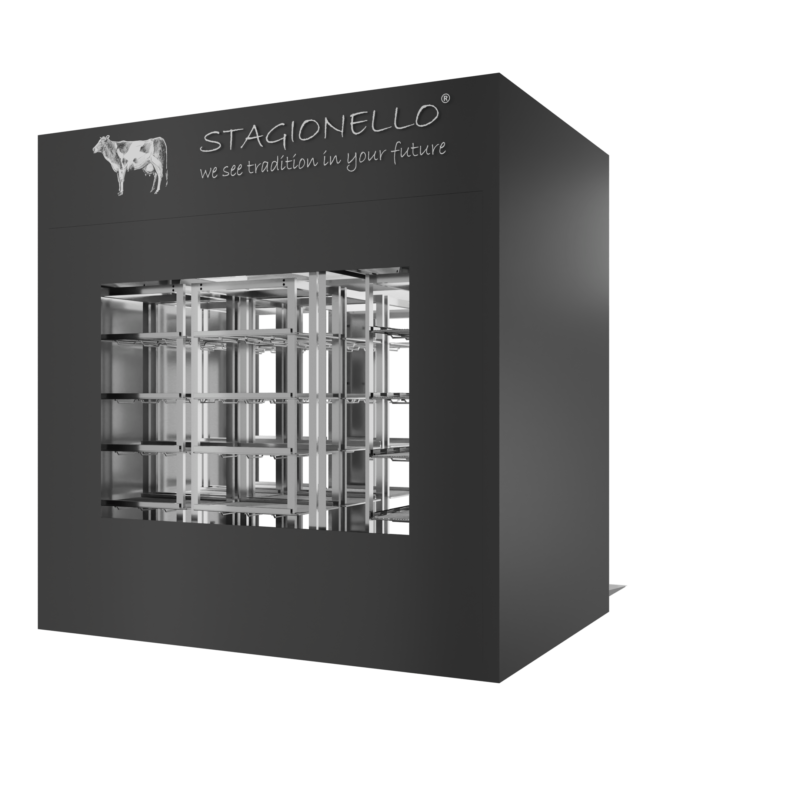Stagionello® Meat Curing Device 800 Kg Walk-in 2 glasses - Image 2