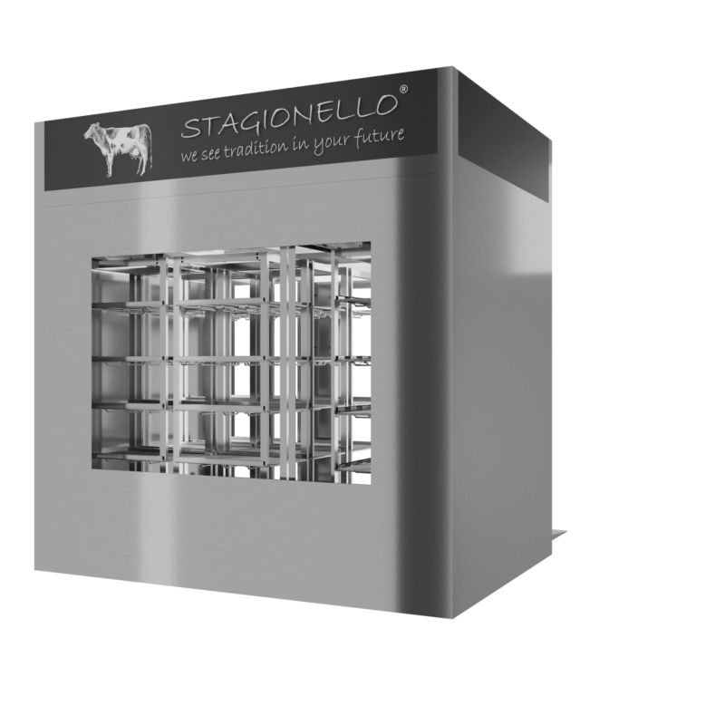Stagionello® Meat Curing Device 800 Kg Walk-in 2 glasses - Image 4