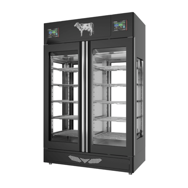 Stagionello® Meat Curing Device Twin 100 + 100 Kg 4 glasses