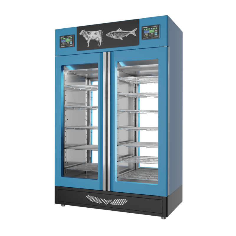 Stagionello® Fish Curing Device Combo 100+100 KG fish/meat 2 Glasses