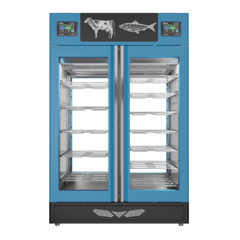 Stagionello® Fish Curing Device Combo 100+100 KG fish/meat 2 Glasses - Image 2