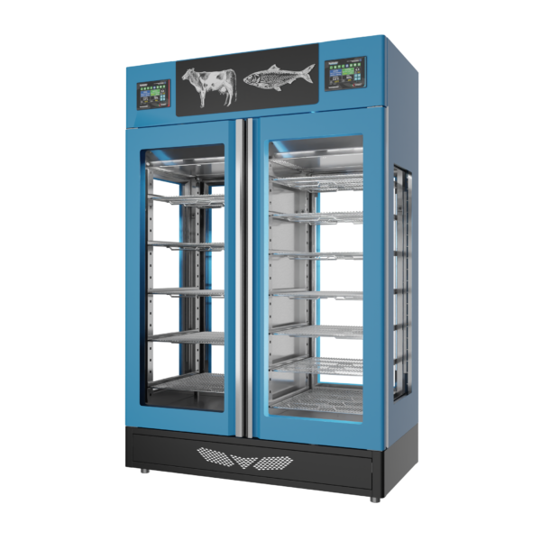 Stagionello® Fish Curing Device Combo 100+100 KG fish/meat 4 glasses
