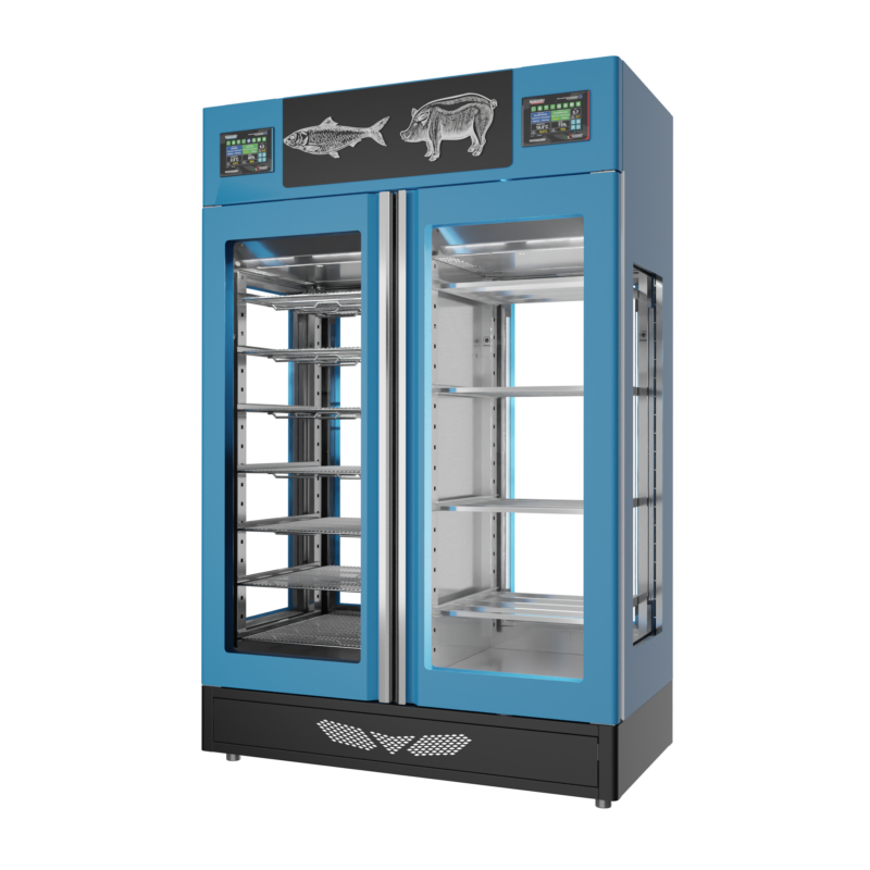 Stagionello® Fish Curing Device Combo 100+100 KG fish/salami 4 glasses