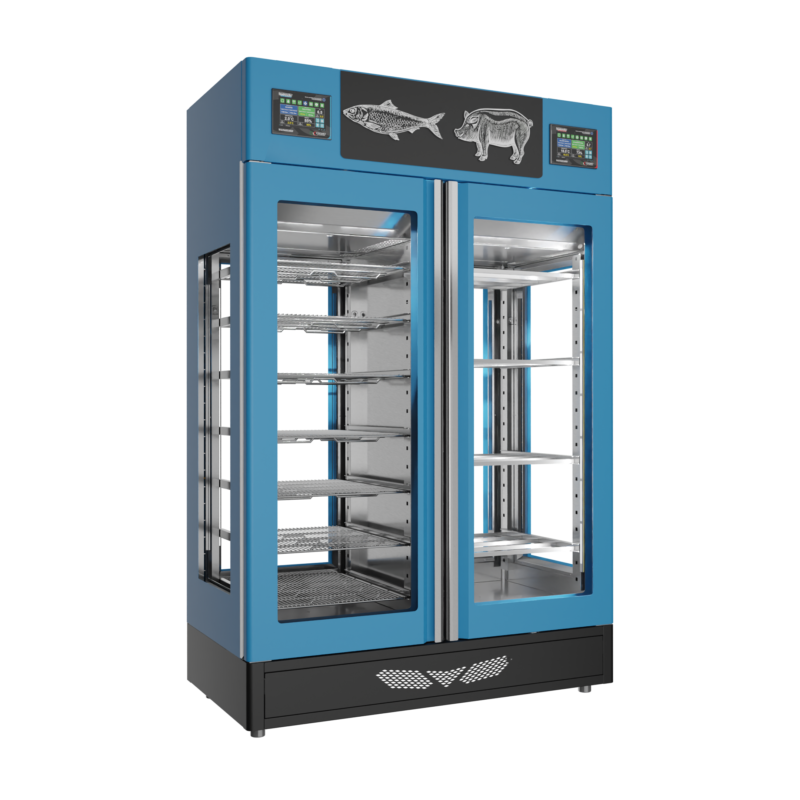 Stagionello® Fish Curing Device Combo 100+100 KG fish/salami 4 glasses - Image 3