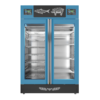 Stagionello® Fish Curing Device Combo 100+100 KG fish/salami glass door - Image 2