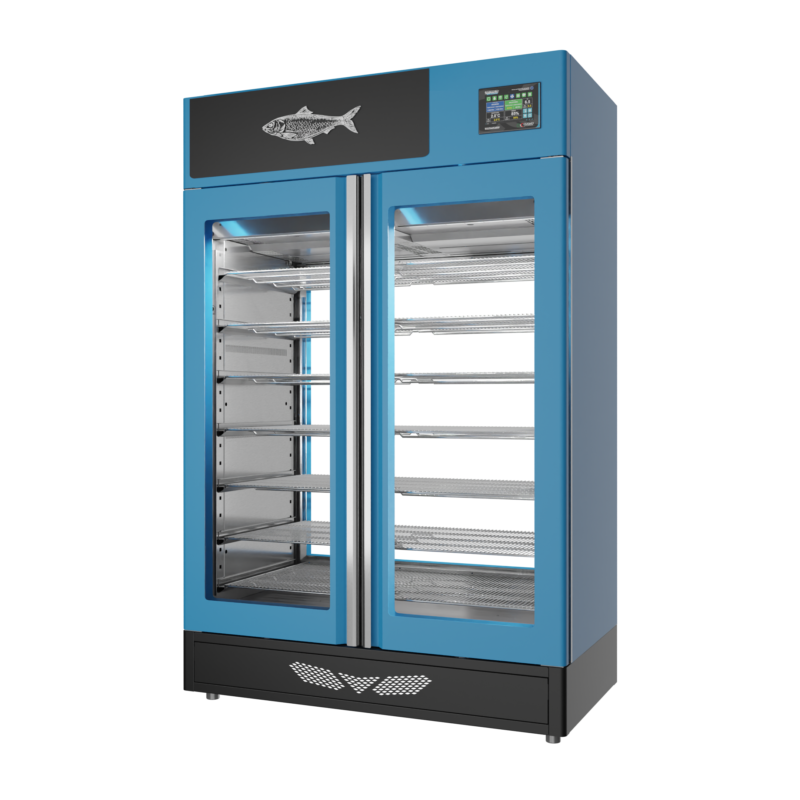 Stagionello® Fish Curing Device 200 Kg 2 glasses