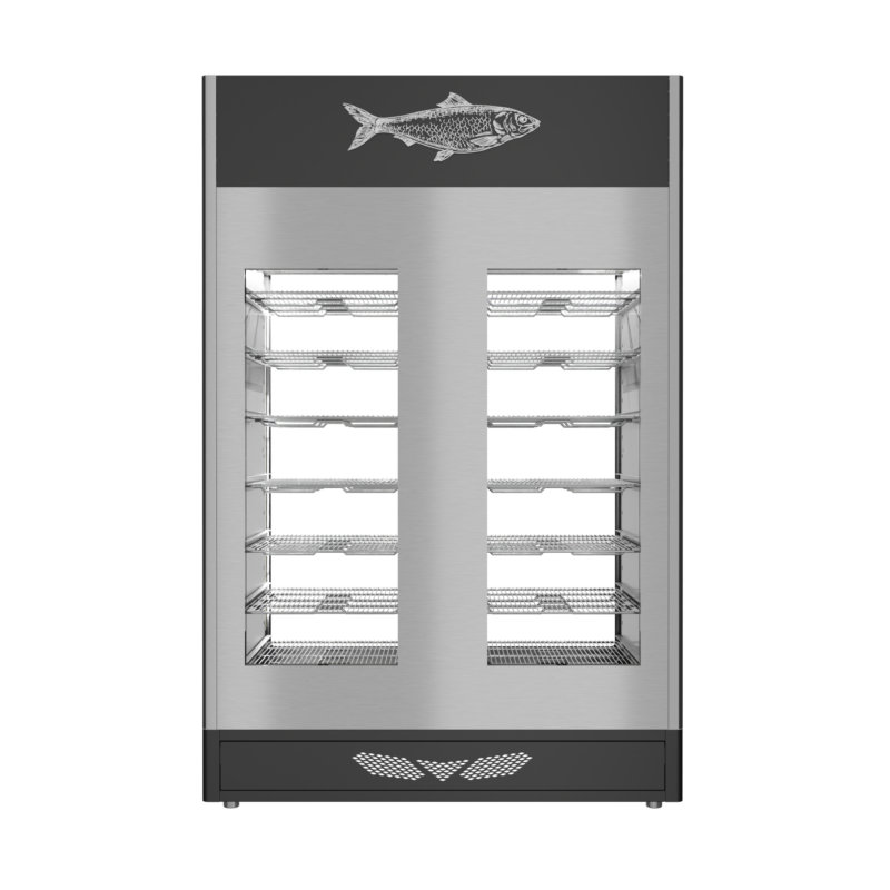 Stagionello® Fish Curing Device Twin 100 + 100 Kg 2 glasses - Image 10