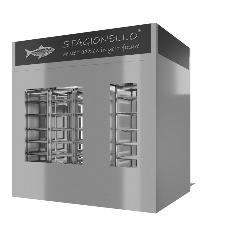 Stagionello® Fish Curing Device 200/600 Kg Walk-in 2 GLASSES - Image 4