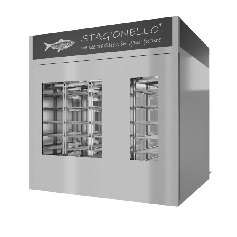 Stagionello® Fish Curing Device 300/900 Kg Walk-in 2 GLASSES - Image 4