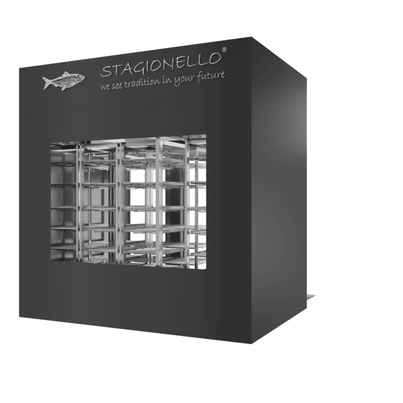 Stagionello® Fish Curing Device 800 Kg Walk-in 2 GLASSES - Image 2