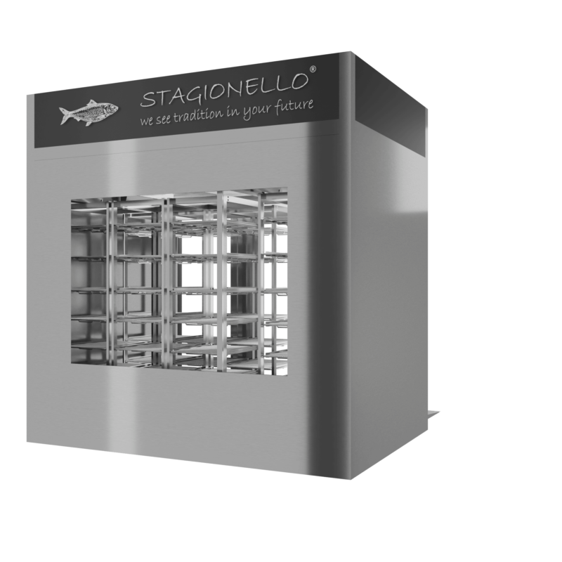Stagionello® Fish Curing Device 800 Kg Walk-in 2 GLASSES - Image 4