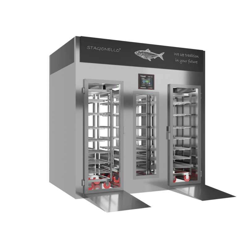 Stagionello® Fish Curing Device 800 Kg Walk-in 2 GLASSES - Image 3