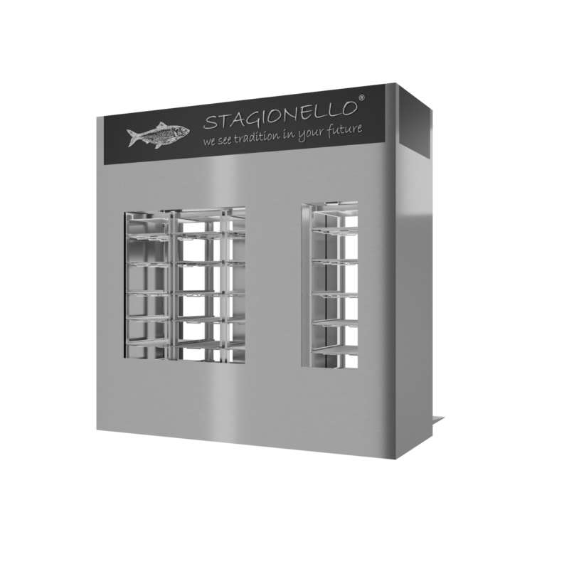 Stagionello® Fish Curing Device 100/300 Kg Walk-in 2 GLASSES - Image 4