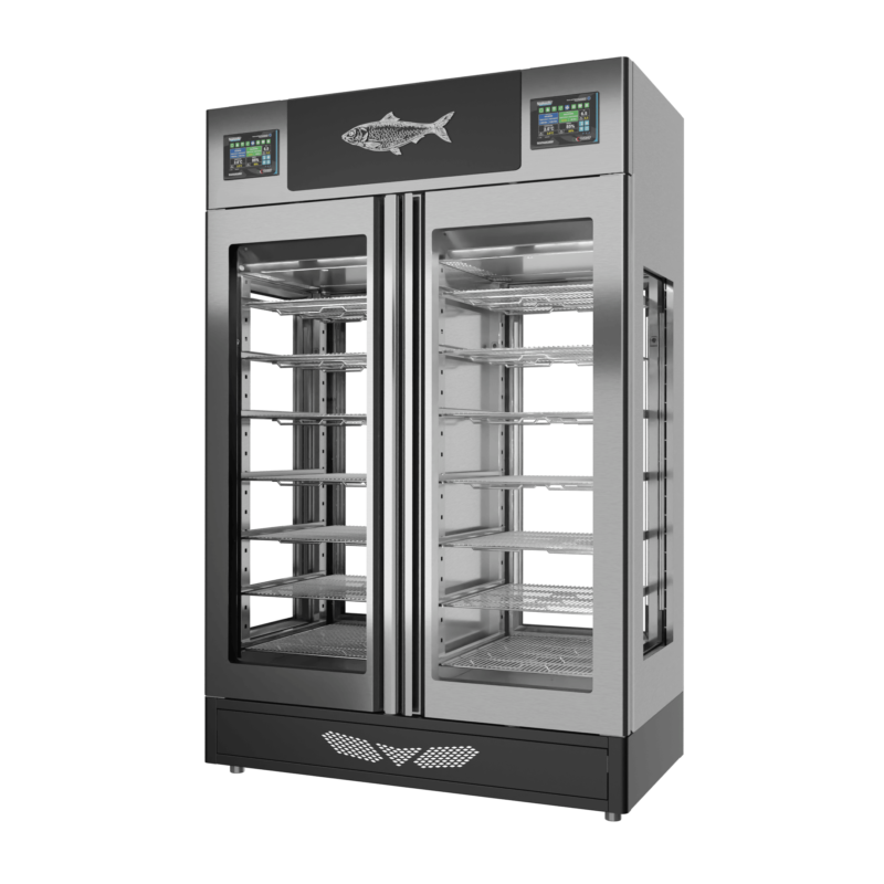Stagionello® Fish Curing Device Twin 100+100 Kg 4 glasses - Image 7