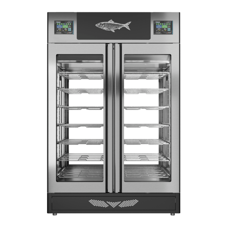 Stagionello® Fish Curing Device Twin 100+100 Kg 4 glasses - Image 8