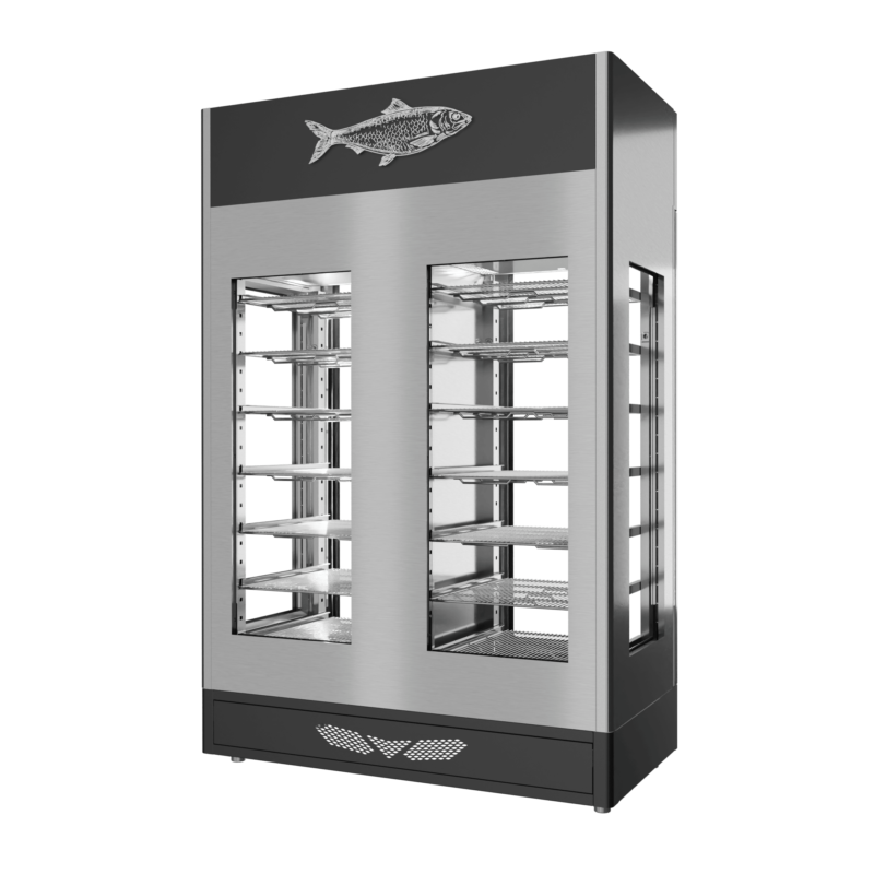 Stagionello® Fish Curing Device Twin 100+100 Kg 4 glasses - Image 11