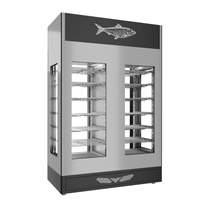 Stagionello® Fish Curing Device Twin 100+100 Kg 4 glasses - Image 12