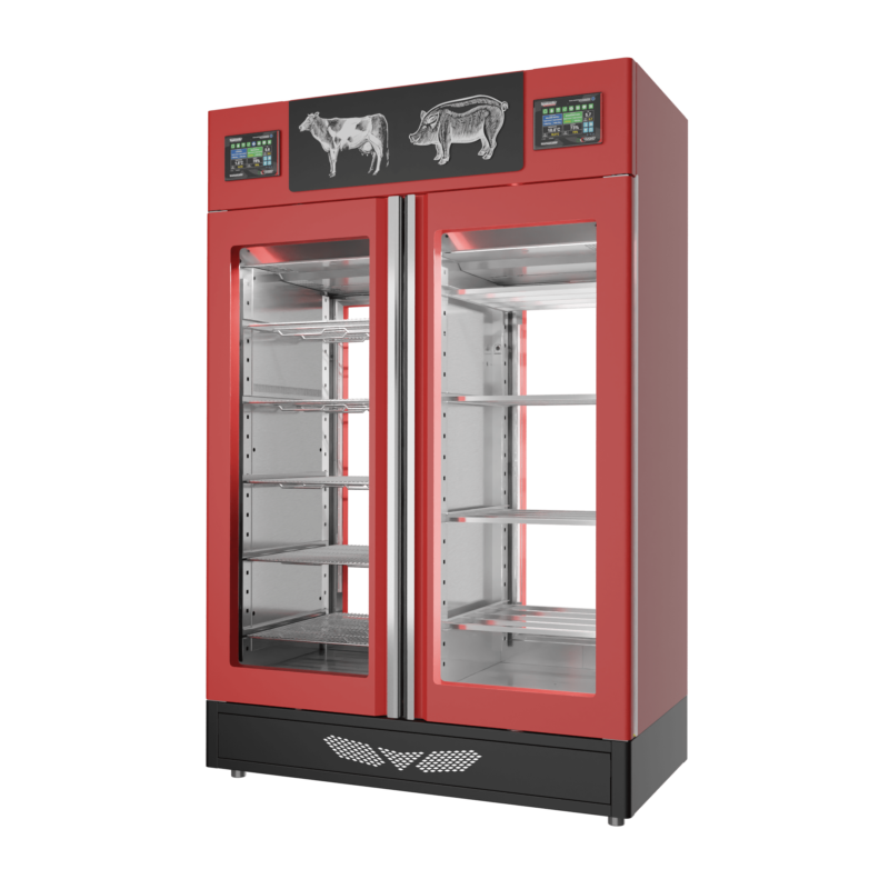 Stagionello® Salami Curing Device Combo 100+100 Kg Salami/Meat 2 glasses