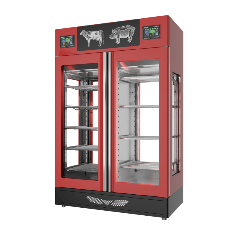 Stagionello® Salami Curing Device Combo 100+100 Kg Salami/Meat 4 glasses